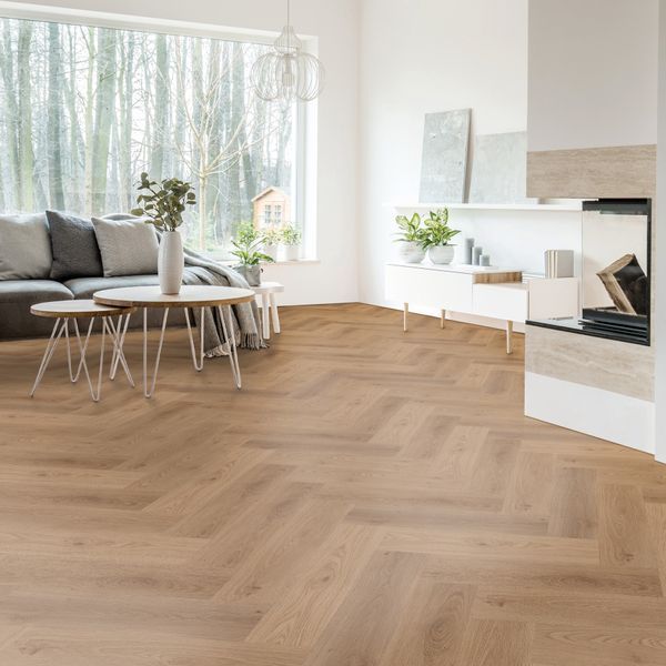 Check Herringbone Altenwald Eiche К3077 фото
